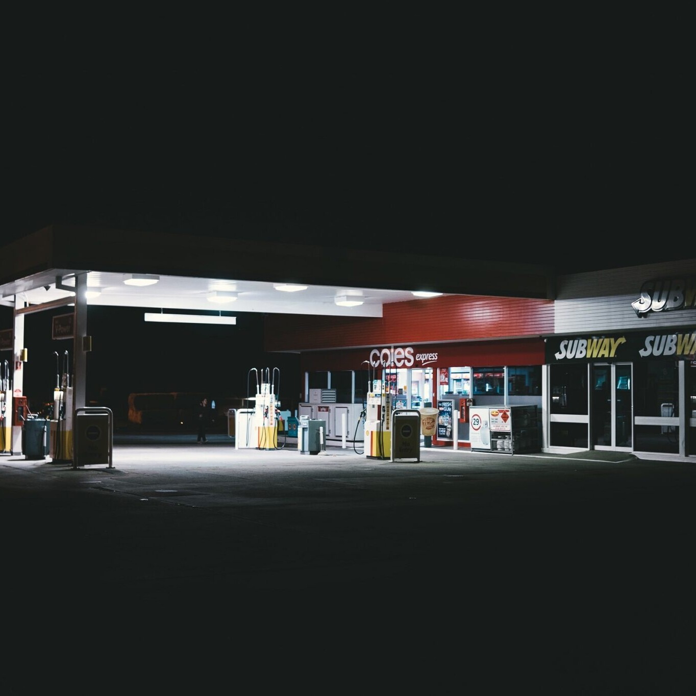 wyposażenie stacji benzynowej